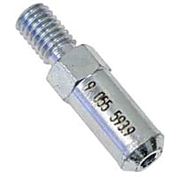 Genuine BMW Repair Nipple (Metal Nipple) Overflow Hose Fitting on Plastic Tank Radiators - Replaces OE Number 17-11-9-055-593