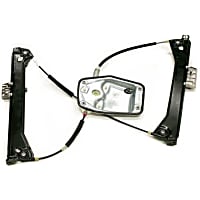 Genuine Volkswagen Genuine XL 1Q0837462G Window Regulator without Motor (Electric) - Replaces OE Number 1Q0-837-462 G