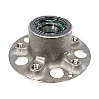 209-330-03-25 Front, Driver or Passenger Side Wheel Hub, With Bearing, RWD