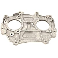 2760150201 Timing Cover, Silver, Made of metal Genuine Mercedes Benz