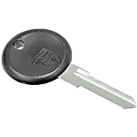 Genuine Porsche Key Blank (Black) - Replaces OE Number 477-837-219