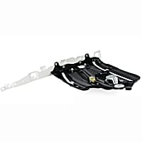 51357352749 Convertible Rear, Driver Side Genuine BMW Power Window Regulator, Without Motor