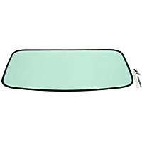 Genuine BMW Convertible Rear Window with Zip Fastener - Replaces OE Number 54-31-8-401-027