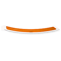 Genuine BMW Reflector Bumper Cover (Yellow) - Replaces OE Number 63-14-7-290-093