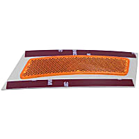 Genuine BMW Reflector Bumper Cover (Yellow) - Replaces OE Number 63-21-7-162-548