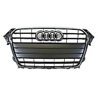 Genuine Audi Grille (Stone Grey w/Chrome Trim) - Replaces OE Number 8K0-853-651 G 1QP
