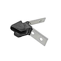 Genuine Porsche Window Frame Connection with Rubber Guide Piece (Top of Vent Window Frame) - Replaces OE Number 911-542-066-41