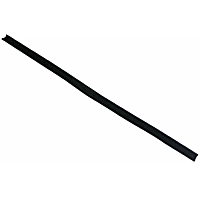 Genuine Porsche Genuine XL 91454216112 Window Channel Seal (Vertical Section) - Replaces OE Number 914-542-161-12