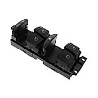 955-613-156-02 Front, Driver Side Window Switch