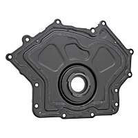 AJ812108 Lower Timing Cover, Genuine Jaguar