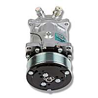 199-101 Universal, A/C Compressor With Clutch 6-Groove Pulley