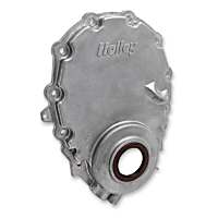 21-150 Timing Cover, Natural, Aluminum Single Plane Chevy Small Block V8 Series