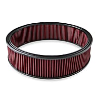220-40 Universal Air Filter - Red, Cotton Gauze, Washable, Universal, Sold individually