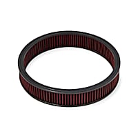 220-30 Universal Air Filter - Red, Cotton Gauze, Washable, Universal, Sold individually