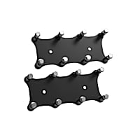 561-130 Universal, Ignition Coil Bracket - Black Aluminum 