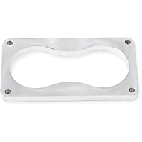 860006 Throttle Body Spacer - Black, Billet Aluminum, Direct Fit, Sold individually