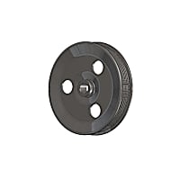 97-154 Universal, Power Steering Pump Pulley - Black Steel  Sold individually