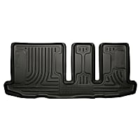19661 Third Row Weatherbeater Series Molded Floor Liner, Black Made of Thermoplastic