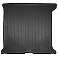 23401 Weatherbeater Series Cargo Mat - Black, Rubberized/Thermoplastic, Molded Cargo Liner, Direct Fit, Sold individually