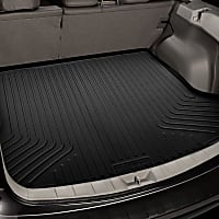 25841 Weatherbeater Series Cargo Mat - Black, Made of Rubber, Molded Cargo Liner, Direct Fit, Sold individually