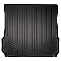 26651 Weatherbeater Series Cargo Mat - Black, Rubberized/Thermoplastic, Molded Cargo Liner, Direct Fit, Sold individually