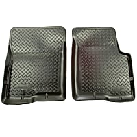 35701 Front Row Classic Style Series Molded Floor Liner, Black Made of Rubberized/Thermoplastic