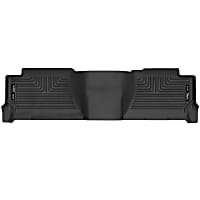 55831 Second Row X-act Contour Series Molded Floor Liner, Black Made of Rubberized Thermoplastic Elastomer