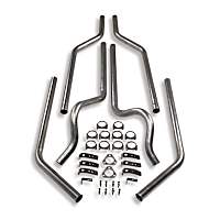 16523HKR Header-Back Exhaust System, Made of Stainless Steel, Competition Series