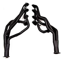 6130HKR Headers Long Tube, Painted Black, Made of Steel