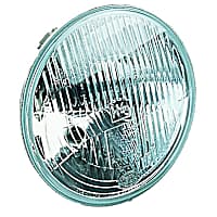 002395991 Driver or Passenger Side Halogen Headlight, Without bulb(s)
