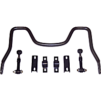55732 Front Sway Bar Kit, Steel, 1.38 in., Adjustable, Powdercoated Gray