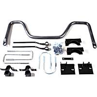 7269 Rear Sway Bar Kit, Steel, 1.31 in., Non-adjustable, Powdercoated Gray