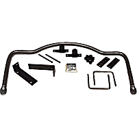 7635 Rear Sway Bar Kit, Steel, Non-adjustable, Powdercoated Black