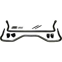 7688 Rear Sway Bar Kit, Non-adjustable, Powdercoated Black