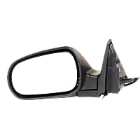 Driver Side Mirror, Power, Manual Folding, Non-Heated, Paintable, Without Signal Light, Without memory, Without Puddle Light, Without Auto-Dimming, Without Blind Spot Feature