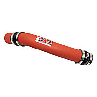 SES9004ICPHWR Intercooler Hose - Wrinkle Red, Aluminum, Direct Fit, Sold Individually