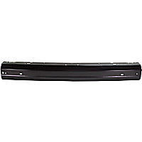 Front Bumper, Painted Black, Without Mounting Brackets
