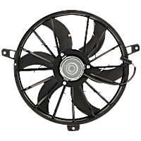 Radiator Fan -  Fan Blade and Motor, 2-Wire