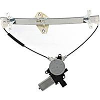Front, Passenger Side Power Window Regulator, With Motor