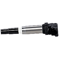 Ignition Coil, (6 Cyl., 2.2L/2.5L/3.0L/3.2L)/(8 Cyl., 4.4L/4.6L/4.8L)/12 Cyl., 6.0L Engines, Black and Silver Coil