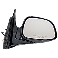 Passenger Side Mirror, Power, Manual Folding, Non-Heated, Paintable, No Signal Light, No Memory, No Puddle Light, No Auto-Dimming, No Blind Spot Feature