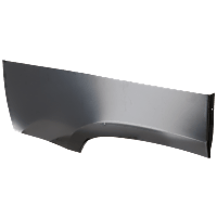 Wheel Arch Repair Panel - Rear, Passenger Side, Upper, Direct Fit, Sold individually