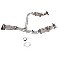Front Catalytic Converter, Federal EPA Standard, 46-State Legal (Cannot ship to CA, CO, NY or ME), Direct Replacement Series