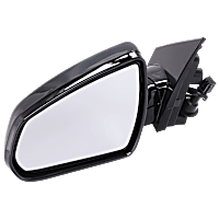 Driver Side Mirror, Power, Manual Folding, Heated, Paintable, Without Signal Light, Without memory, Without Puddle Light, Without Auto-Dimming, Without Blind Spot Feature