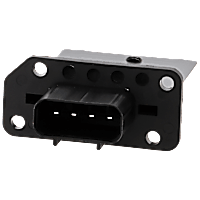 Blower Motor Resistor, without Auto. AC
