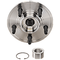 Rear, Driver or Passenger Side Wheel Hub, With Bearing, 5 x 4.5 in. Bolt Pattern