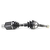 Front, Passenger Side Axle Assembly, Four Wheel Drive, For Models Without High Wider Package (ZR2)