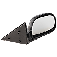 Passenger Side Mirror, Manual Adjust, Manual Folding, Non-Heated, Paintable, No Signal Light, No Memory, No Puddle Light, No Auto-Dimming, No Blind Spot Feature