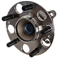 Rear, Driver or Passenger Side Wheel Hub, With Bearing, 5 x 4.5 in. Bolt Pattern