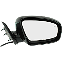 Passenger Side Mirror, Power, Power Folding, Heated, Paintable, No Signal Light, No Memory, No Puddle Light, No Auto-Dimming, No Blind Spot Feature